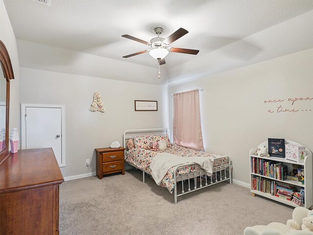 5024 Wilder Ave, Celina, TX 76227 - carpeted bedroom with baseboards and a ceiling fan