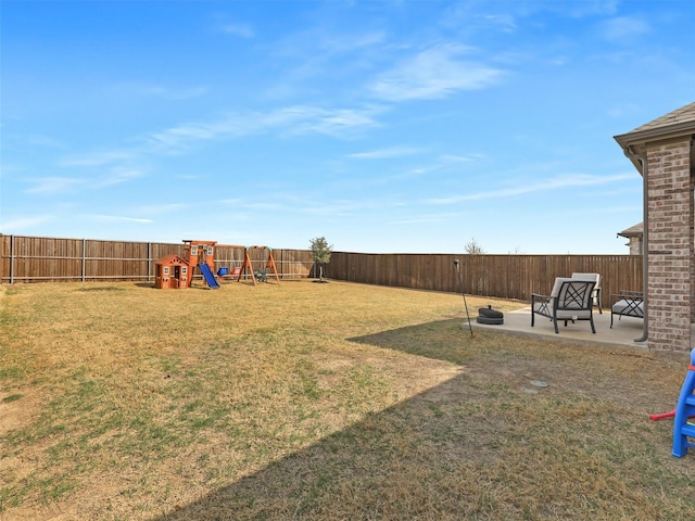 5024 Wilder Ave, Celina, TX 76227 - view of yard with a patio area and a playground