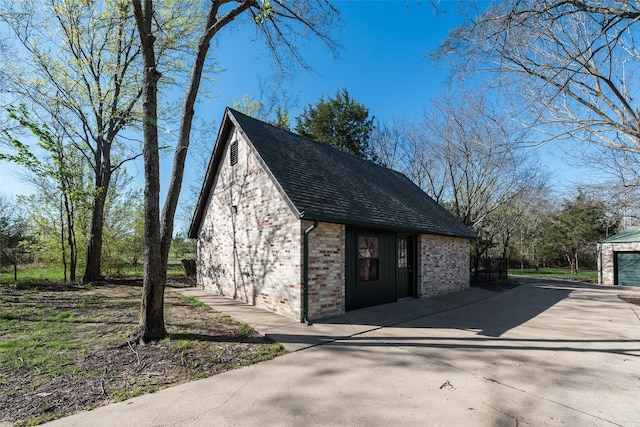 exterior space with driveway