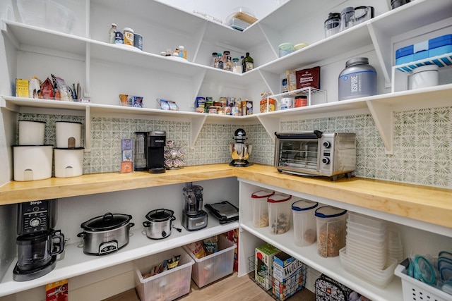1030 Lone Grove Ln, Prosper, TX 75078 - storage area with a toaster