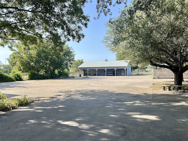 exterior space with driveway