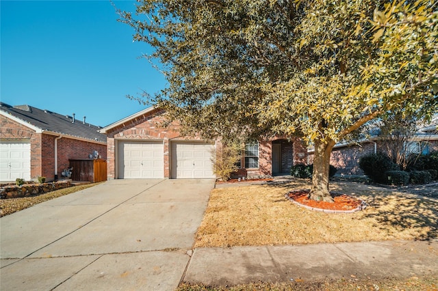 116 Birdbrook Dr, Anna, TX 75409 - view of front of house with driveway, a garage, and brick siding