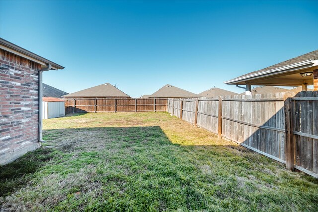 116 Birdbrook Dr, Anna, TX 75409 - view of yard with a fenced backyard