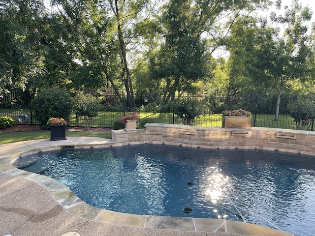 view of pool