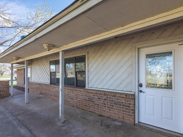 175 Clover Ln, Decatur, TX 76234 - property entrance with brick siding
