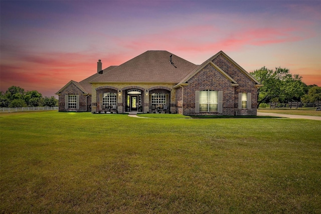 1232 N Boling Ranch Rd, Azle, TX 76020 - view of exterior entry with brick siding and stone siding