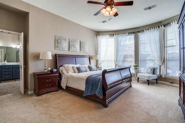 990 Willowmist Dr, Prosper, TX 75078 - bedroom with light carpet, multiple windows, and baseboards
