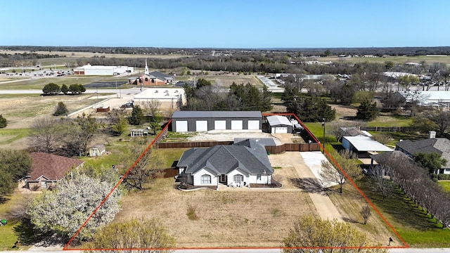 514 Preston Dr, Pottsboro, TX 75076 - drone / aerial view