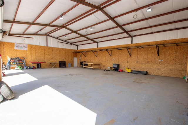 514 Preston Dr, Pottsboro, TX 75076 - garage featuring metal wall