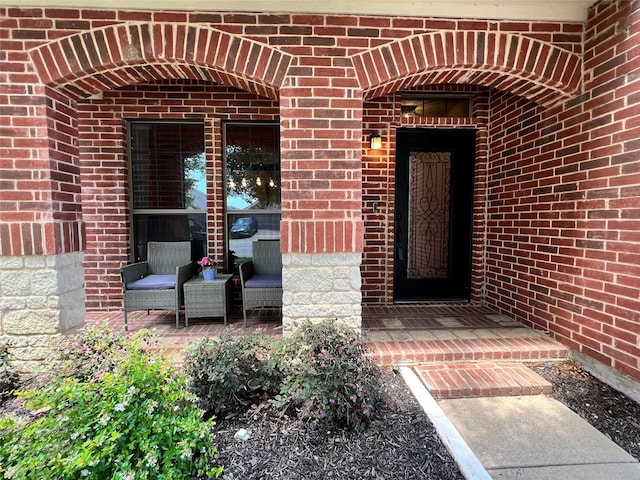 4013 Hollow Lake Rd, Fort Worth, TX 76262 - property entrance with brick siding