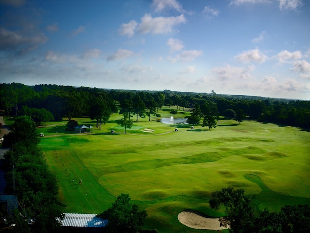 138 Hideaway Ln E, Hideaway, TX 75771 - view of property's community with view of golf course and a water view