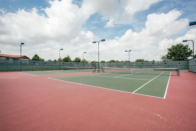 9721 Stripling Dr, Fort Worth, TX 76244 - view of tennis court featuring community basketball court