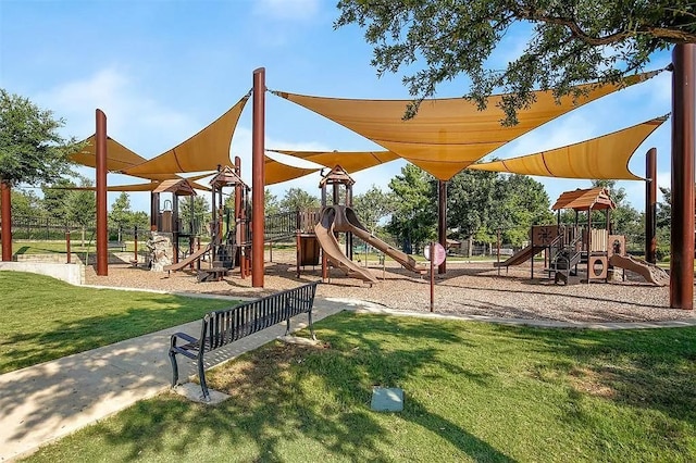 9721 Stripling Dr, Fort Worth, TX 76244 - community playground with a lawn