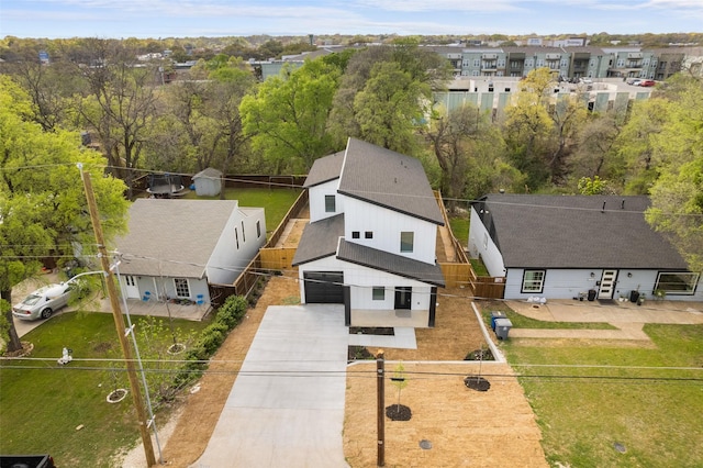 2111 Brookhaven Dr, Dallas, TX 75224 - bird's eye view with a residential view