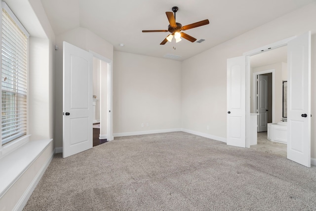 15664 Wild Cherry Ln, Fort Worth, TX 76262 - unfurnished bedroom featuring light carpet, baseboards, and vaulted ceiling
