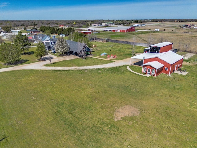 drone / aerial view