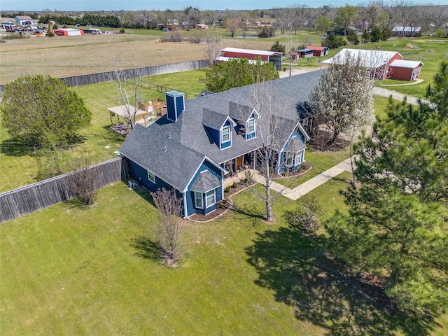 drone / aerial view