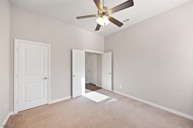 216 Equestrian Rd, Hickory Creek, TX 75065 - unfurnished bedroom with carpet, baseboards, and ceiling fan