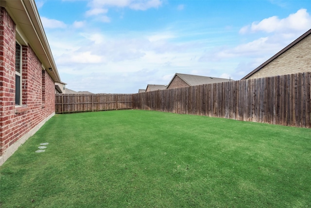 2282 Torch Lake Dr, Forney, TX 75126 - view of yard featuring a fenced backyard