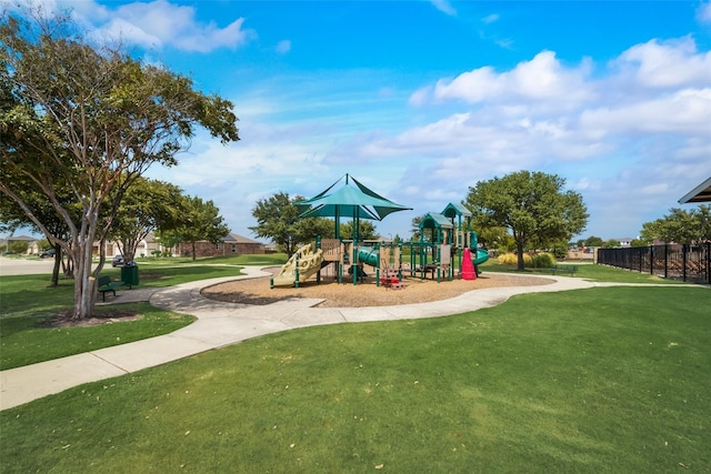 2282 Torch Lake Dr, Forney, TX 75126 - community play area with fence and a yard