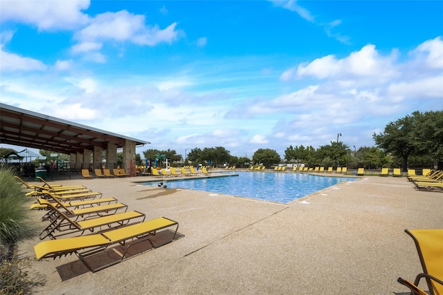 2282 Torch Lake Dr, Forney, TX 75126 - pool with a patio area