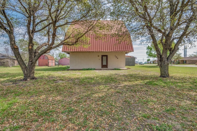 104 Bow Creek Cir, Red Oak, TX 75154 - exterior space with an outdoor structure