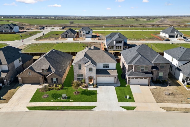 16509 Hidden Cove Dr, Celina, TX 75009 - aerial perspective of suburban area