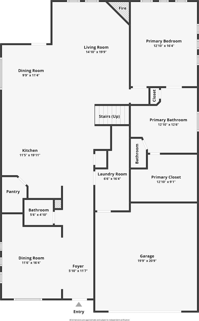 16509 Hidden Cove Dr, Celina, TX 75009 - floor plan / room layout