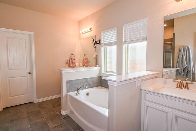 201 Virginia Ln, Hickory Creek, TX 75065 - full bath featuring a bath and vanity
