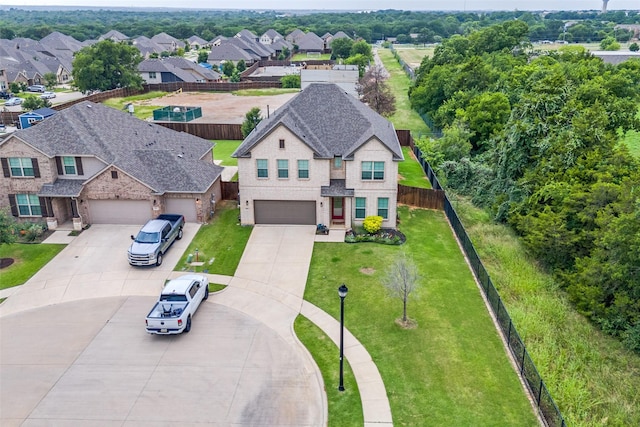 201 Virginia Ln, Hickory Creek, TX 75065 - aerial view of residential area