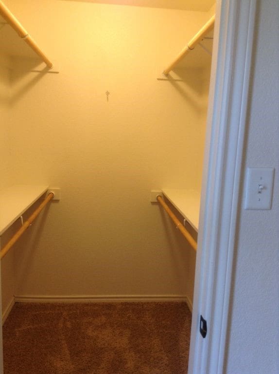 8124 Doreen Ave, Fort Worth, TX 76116 - spacious closet featuring carpet