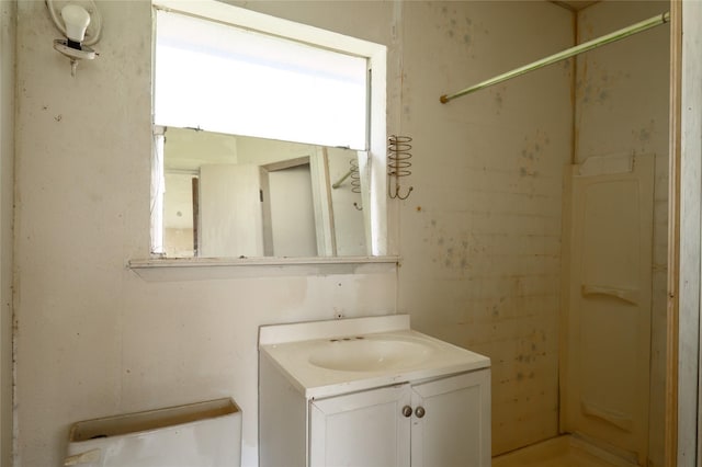 210AND218 N Collins, Colbert, OK 74733 - full bathroom featuring a shower and vanity
