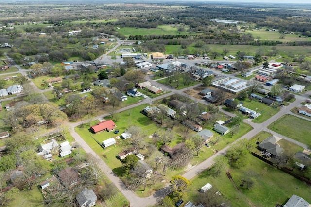 210AND218 N Collins, Colbert, OK 74733 - bird's eye view