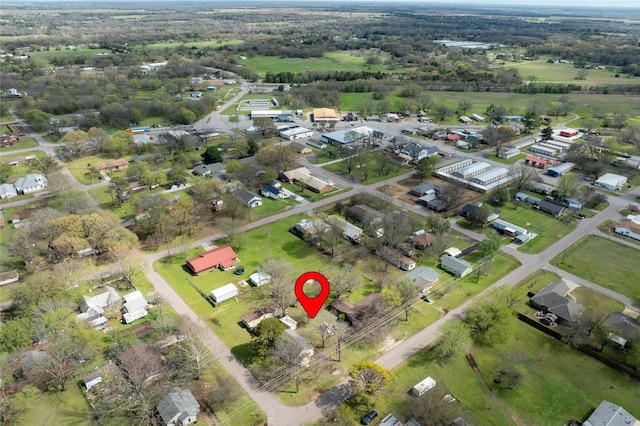 210AND218 N Collins, Colbert, OK 74733 - bird's eye view