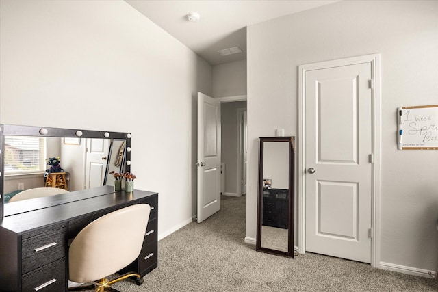5228 Star Bright Dr, Fort Worth, TX 76179 - home office with light colored carpet and baseboards