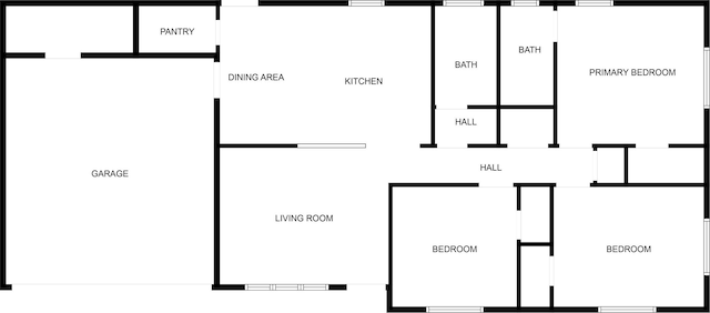 1805 Austin Dr, Kaufman, TX 75142 - floor plan