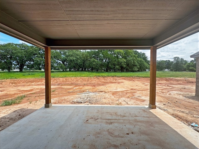 1005 Ronnie Ct, Springtown, TX 76082 - view of patio / terrace featuring view of scattered trees