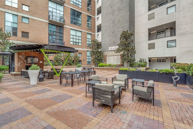 view of patio