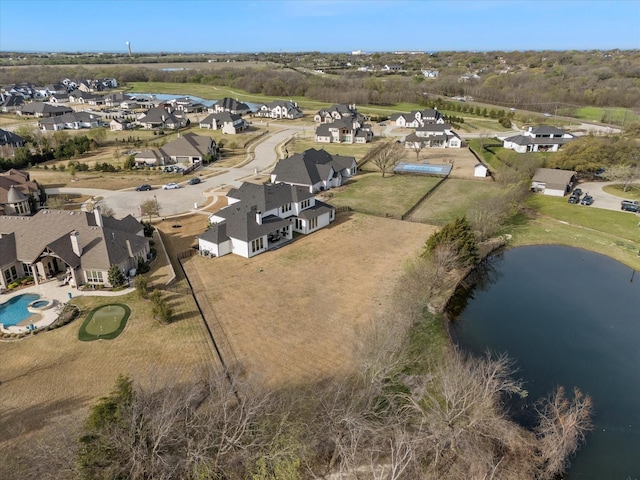 909 Saint Anne Ct, Heath, TX 75032 - view of property location featuring nearby suburban area, a nearby body of water, and a pool