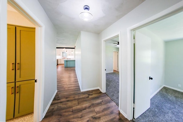 3815 Jefferson Rd, Paris, TX 75462 - hallway featuring wood finished floors and baseboards