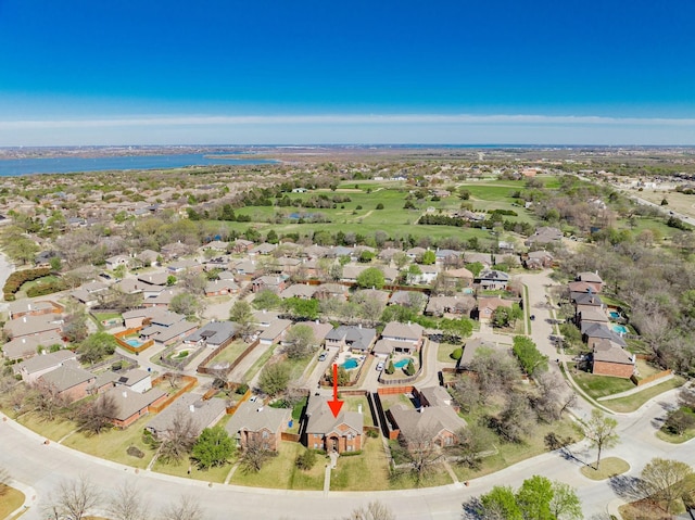 796 Ridge Rd W, Rockwall, TX 75087 - view of property location featuring nearby suburban area and a large body of water
