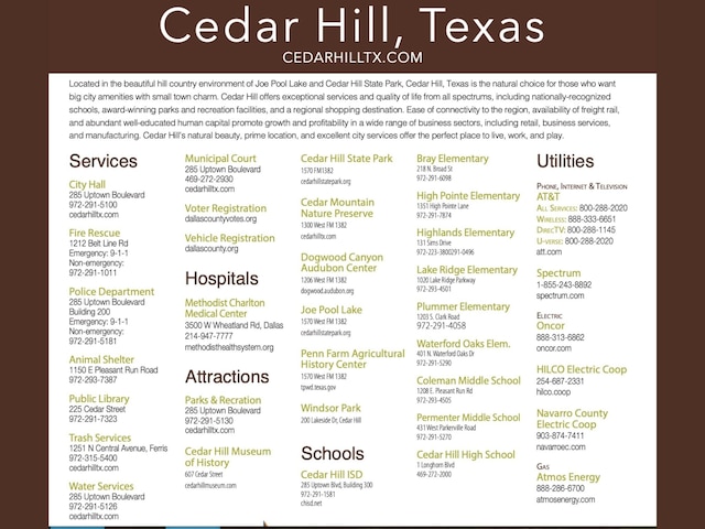 1614 Pebble Beach Ln, Cedar Hill, TX 75104 - miscellaneous file