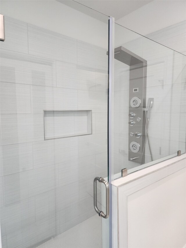 144 Shawnee Trl, Pottsboro, TX 75076 - bathroom with a stall shower