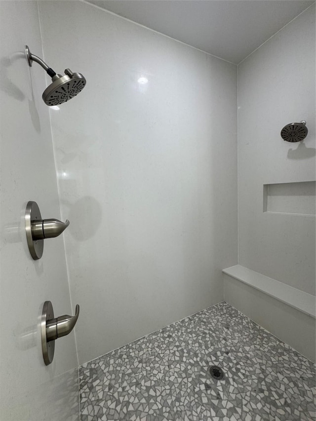 full bath featuring walk in shower