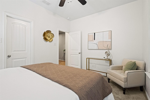 9173 Blackstone Dr, Providence Village, TX 76227 - bedroom featuring carpet flooring and a ceiling fan