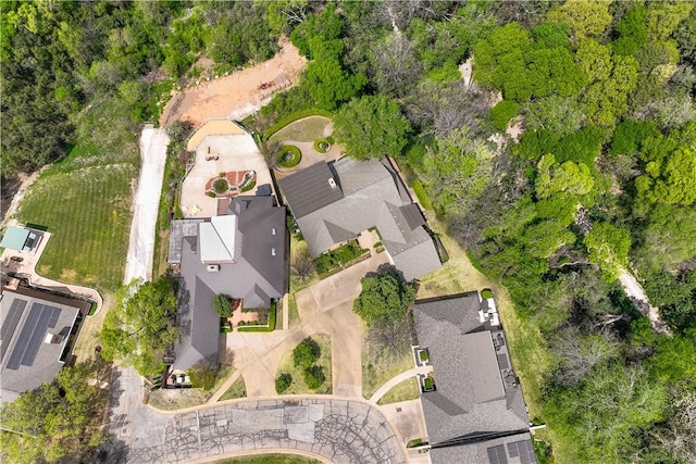 3709 Windmill Hill St, Waco, TX 76710 - birds eye view of property with a residential view