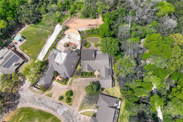3709 Windmill Hill St, Waco, TX 76710 - birds eye view of property with a residential view