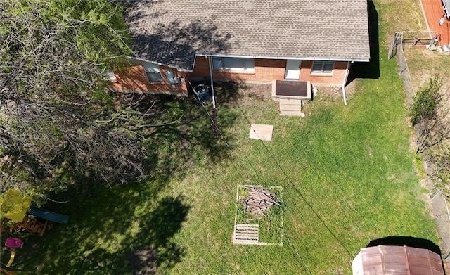 drone / aerial view