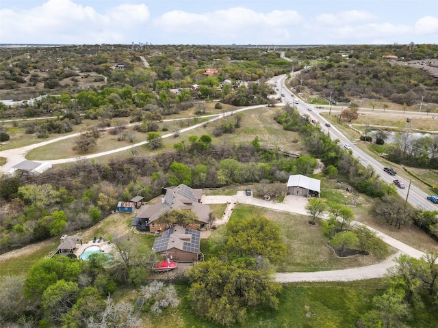 10790 White Settlement Rd, Fort Worth, TX 76108 - drone / aerial view of a tree filled landscape
