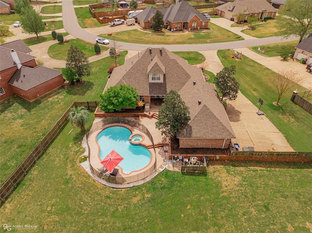 521 Lovers Lndg, Bossier City, LA 71111 - bird's eye view with a residential view